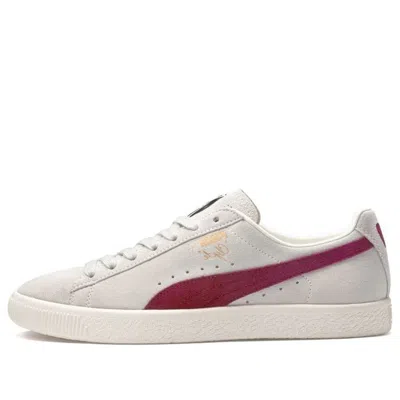 PUMA PUMA Clyde 'From The Archive - Vaporous Grey Red Dahlia'