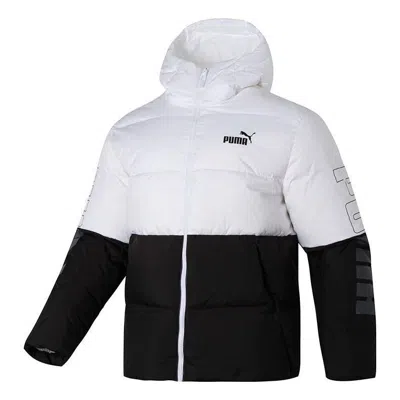 PUMA PUMA Colorblock Puffer Jacket 'Black'