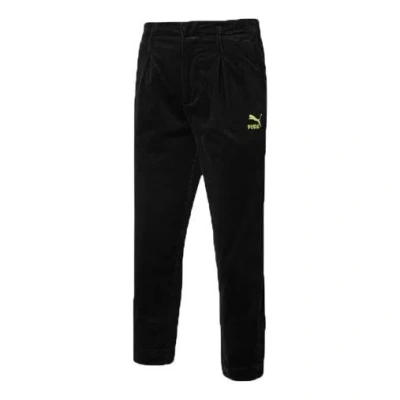 PUMA PUMA Corduroy Woven Pants 'Black'