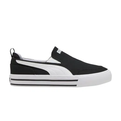 PUMA PUMA COURT CLASSIC VULC SLIP ON 'BLACK WHITE' | MEN'S SIZE 4
