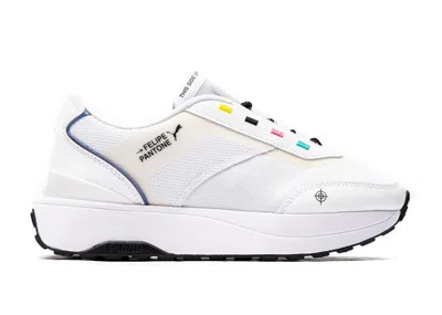 PUMA CRUISE RIDER FELIPE PANTONE WHITE (WOMEN'S) SNEAKERS IN PUMA WHITE