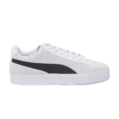 PUMA PUMA DAILY PAPER X COURT PLATFORM KNIT 'WHITE'