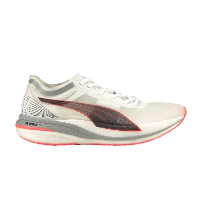 PUMA DEVIATE NITRO ELITE 'WHITE LAVA BLAST'