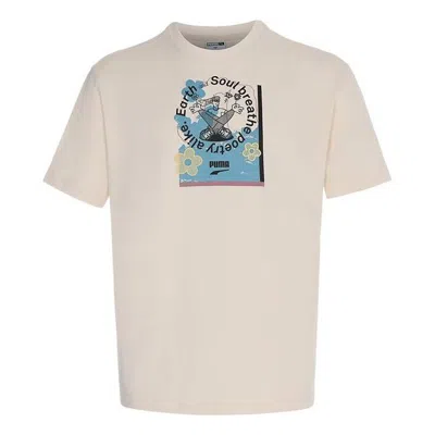 PUMA PUMA Downtown Graphic T-Shirt 'Grey'