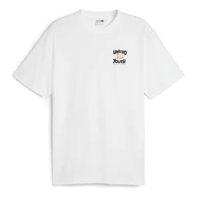 PUMA PUMA Downtown Graphic T-shirt 'White'