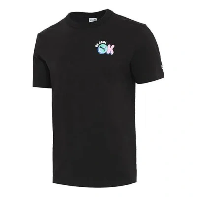 PUMA PUMA Downtown Graphic Tee 'Black Blue Pink'