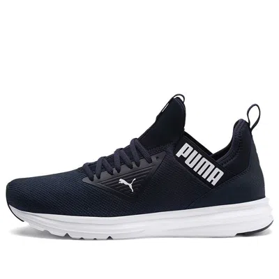 PUMA PUMA Enzo Beta Navy Blue Low Tops Sports Shoe 'Purple Black White'
