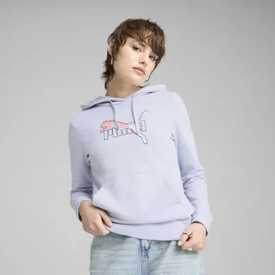 PUMA ESSENTIALS LOGO LAB WOMEN'S HOODIE