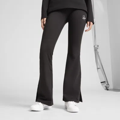 PUMA ESS SCRIPT FLARE TIGHTS US