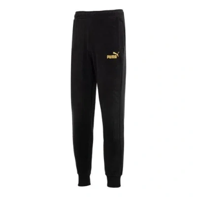PUMA PUMA Ess+ Tape Golden! Track Pants Logo 'Black'