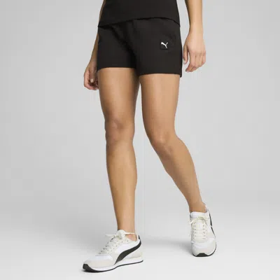 PUMA ESSENTIALS ELEVATED WOMEN'S 5" MID-RISE SHORTS