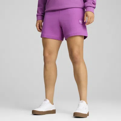 PUMA ESSENTIALS ELEVATED WOMEN'S 5" MID-RISE SHORTS