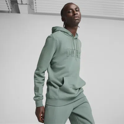 PUMA ESSENTIALS LOGO LAB MEN'S HOODIE
