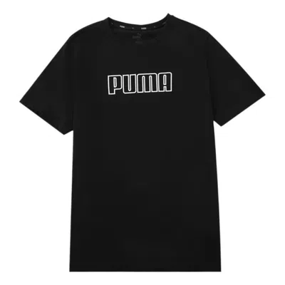 PUMA PUMA Essentials Logo T-shirt 'Black'