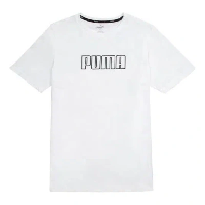PUMA PUMA Essentials Logo T-shirt 'White'