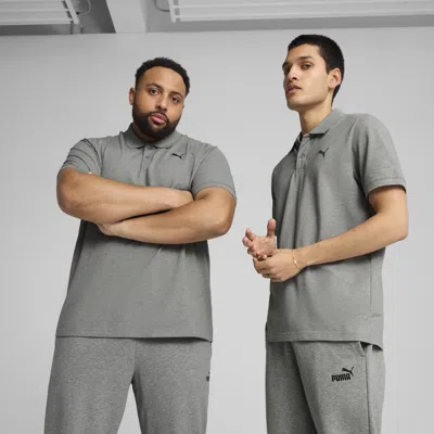 PUMA ESSENTIALS MEN'S PIQUE POLO SHIRT