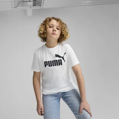 PUMA ESSENTIALS NO. 1 LOGO BIG KIDS' T-SHIRT