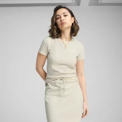 PUMA ESSENTIALS WOMEN'S SLIM T-SHIRT