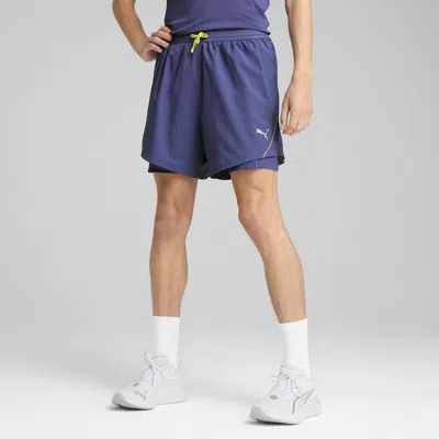 PUMA EVERYDAY RUNNING ULTRAWEAVE MEN'S 2-IN-1 5" SHORTS