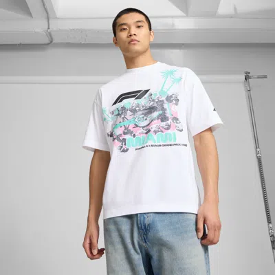 PUMA F1® MIAMI PITSTOP MEN'S GRAPHIC T-SHIRT