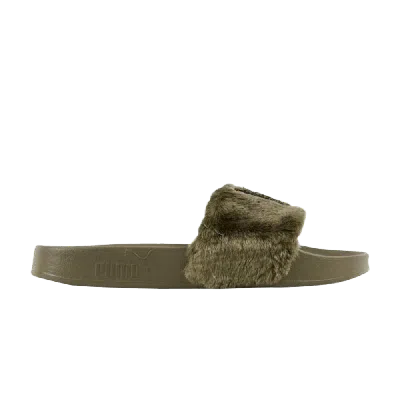 PUMA FENTY X WMNS FUR SLIDE 'BURNT OLIVE'
