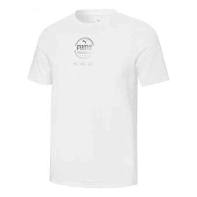 PUMA PUMA Foil Graphic Tee 'White'