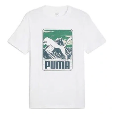 PUMA PUMA Graphic Mountain T-shirt 'White'