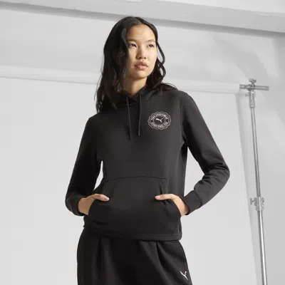 PUMA GRAPHICS EMBLEM HOODIE FL