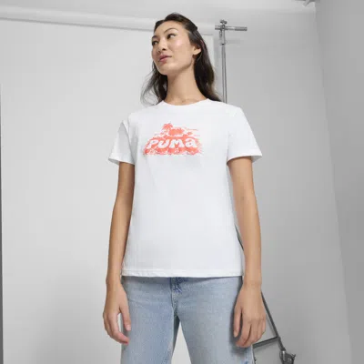 PUMA GRAPHICS SUMMER T-SHIRT US WOMEN