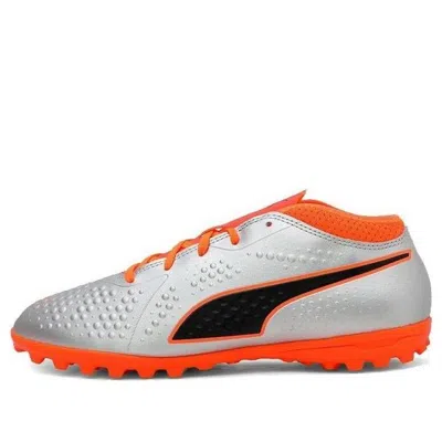 PUMA (GS) PUMA One 4 Syn TT 'Silver Orange Black'