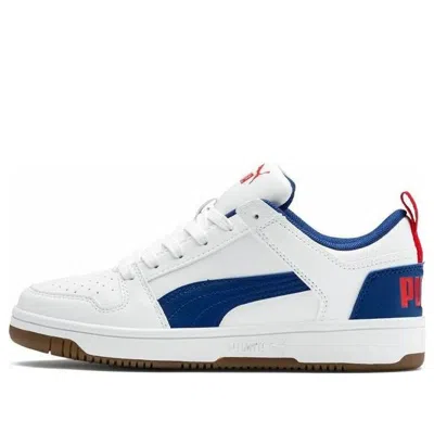 PUMA (GS) PUMA Rebound Layup Lo 'White Blue'