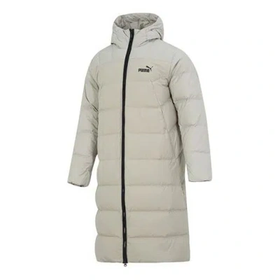 PUMA PUMA Hooded Down Coat Jacket 'White'