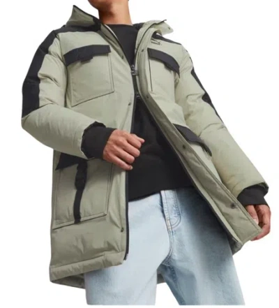 PUMA ✅ PUMA HOODED DOWN PARKA HERREN WINTERJACKE GR. M & L JACKE DAUNENJACKE 53620368