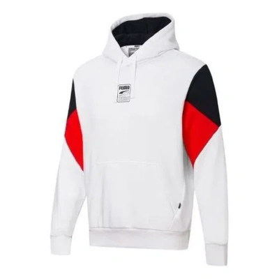 PUMA PUMA Hummer Rebel Hoodie 'White Black Red'