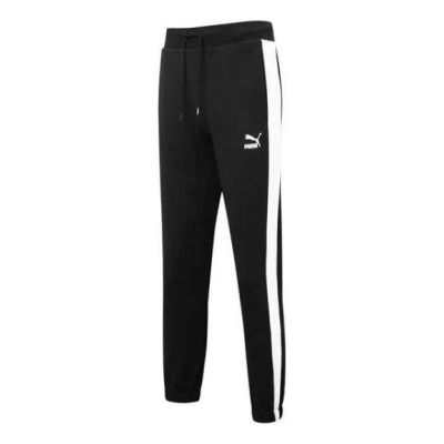 PUMA PUMA Iconic T7 Track Pants 'Black White'