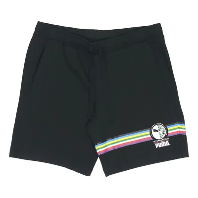 PUMA PUMA INTL Graphic Shorts 'Black White'