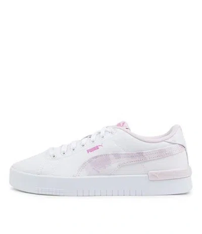 PUMA PUMA JADA HAZY SUMMER WHITE LAVENDER SNEAKERS WOMENS SHOES CASUAL