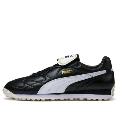 PUMA PUMA King Avanti Premium 'Black White Team Gold'