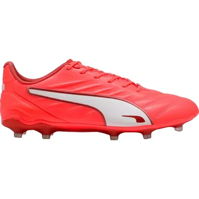 PUMA KING PRO FG/AG GLOWING RED / WHITE / RED FIRE 108308-01 MEN'S