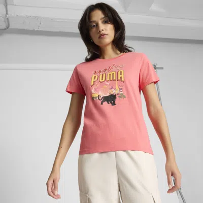 PUMA GRAPHICS LV BILLBOARDS WOMEN'S T-SHIRT