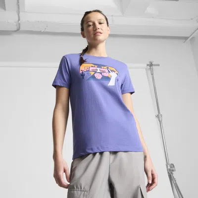 PUMA GRAPHICS LV MIRROR WOMEN'S T-SHIRT