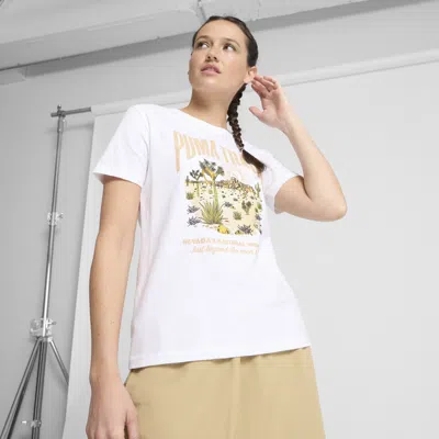 PUMA GRAPHICS LV PARK WOMEN'S T-SHIRT