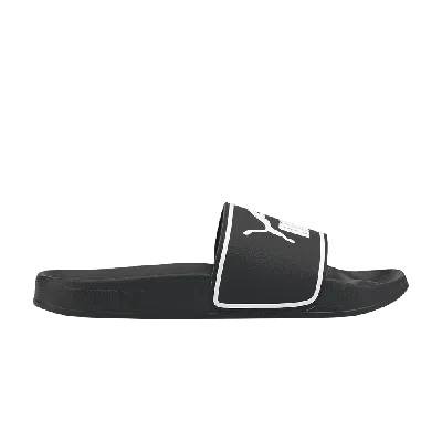 PUMA PUMA LEADCAT 2.0 SLIDE JR 'BLACK WHITE'