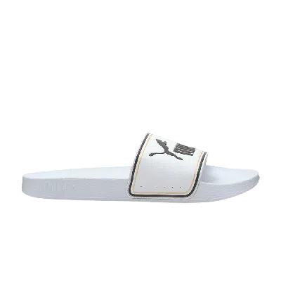 PUMA LEADCAT FTR SLIDE 'WHITE'