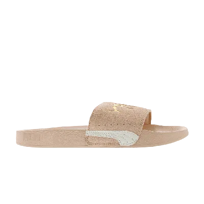 PUMA LEADCAT FTR SUEDE CLASSIC SLIDE 'PINK SAND'
