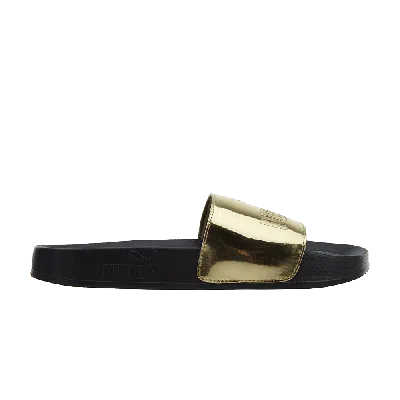 PUMA PUMA LEADCAT MIRROR JR 'GOLD BLACK'