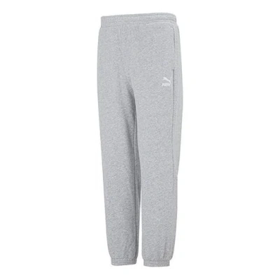 PUMA PUMA Logo Classics Pants 'Grey'