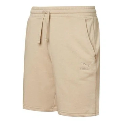PUMA PUMA Logo Shorts 'Beige'