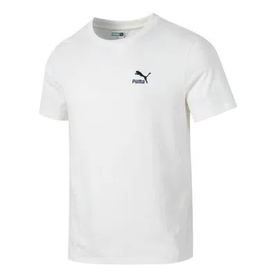 PUMA PUMA Logo Sports T-shirt 'White'