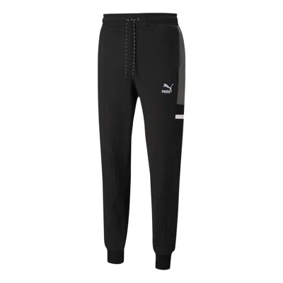PUMA PUMA Logo Tape Pants 'Black'